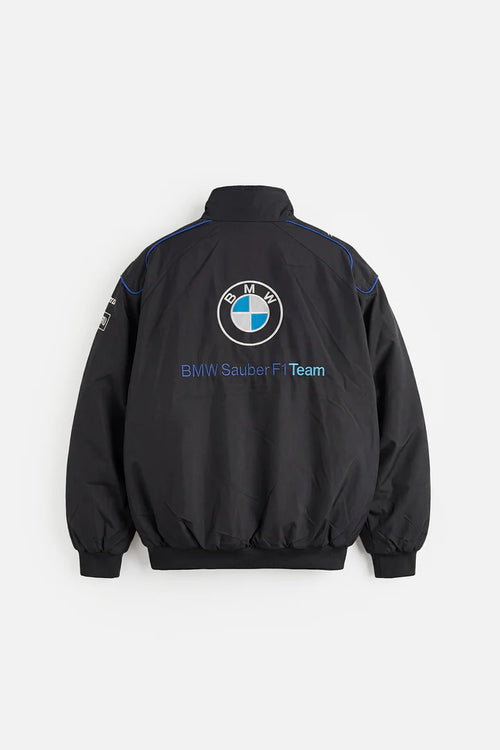 BMW F1 Vintage Racing Jacket - Black Edition
